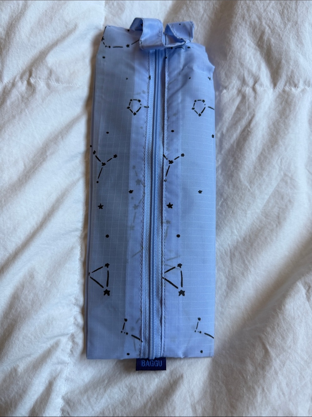 Baggu 3D Zip Set Celestial Moon Phase & Constellation Travel Set of 3 - Picture 2 of 5